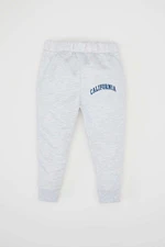 DEFACTO Baby Boy Elastic Waist Leg Printed Tracksuit Bottoms