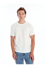 LC Waikiki Lcw Crew Neck Short Sleeve Men's Textured T-Shirt