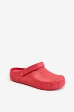 Men's lightweight slippers Chodaki Big Star Red