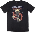 Megadeth Tričko Black Friday Stone Wash Unisex Charcoal Grey M