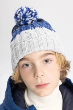 DEFACTO Boy&#39;s Pompom Knitwear Beret