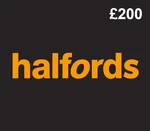 Halfords £200 Gift Card UK