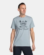 Men's cotton T-shirt Kilpi SKULLY-M Light gray