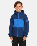 Boys' softshell jacket Kilpi RAVIO-J Blue