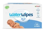 WATERWIPES 100 % BIO odbúrateľné obrúsky, 12 x 60 ks