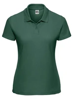 Polycotton Women's Green Polo Shirt Russell