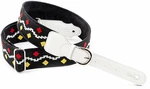 RightOnStraps Legend Get Back Kytarový pás Black/White