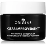 Origins Clear Improvement® Rich Purifying Charcoal Mask čisticí maska s aktivním uhlím 30 ml