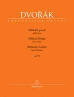 Biblické písně nižší hlas, op. 99 - Antonín Dvořák