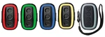 MADCAT Topcat Alarm Set 4+1 Bleu-Jaune-Rouge-Vert