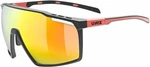 UVEX MTN Perform Black/Red Matt/Mirror Red Lunettes vélo