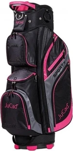 Jucad Sporty Black/Pink Sac de chariot de golf