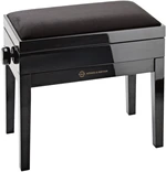 Konig & Meyer 13950 Tabouret de piano en bois Black High Polish