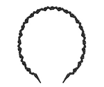 Čelenka do vlasov Invisibobble Hairhalo Black Sparkle - čierna (IB-HH-HP10001-2) + darček zadarmo