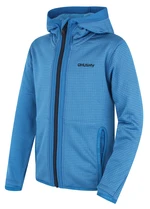 Husky Artic Zip K 152-158, blue/black blue Dětská mikina s kapucí