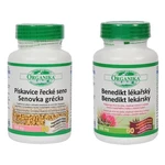 ORGANIKA Benedikt lékařský 500 mg 60 kapslí + Pískavice řecké seno 500 mg 60 kapslí