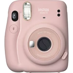 Digitálny fotoaparát Fujifilm Instax mini 11 ružový instantný fotoaparát s okamžitou tlačou • 60 mm objektív • svetelnosť f/12.7 • citlivosť ISO 800 •