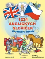 Kniha: 1234 anglických slovíček od Janů Veronika