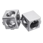 Suleve™ AC20 20×20mm Aluminum Angle Corner Connector T Sloted Profile 2020 Series Aluminum Profile