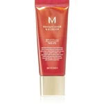 Missha M Perfect Cover BB krém s veľmi vysokou UV ochranou malé balenie odtieň No. 25 Warm Beige SPF 42/PA+++ 20 ml