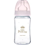 Canpol babies Royal Baby dojčenská fľaša 3m+ Pink 240 ml