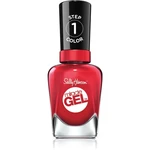 Sally Hansen Miracle Gel™ gélový lak na nechty bez použitia UV/LED lampy odtieň 444 Off With Her Red! 14,7 ml