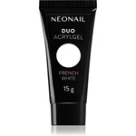 NEONAIL Duo Acrylgel French White gél pre modeláž nechtov 15 g