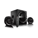 Reproduktory Fenda F&D A111X (A111X) čierne set reproduktorov a subwoofera • výkon 45 W • Bluetooth • USB • čítačka pamäťových kariet • FM rádio s pam