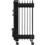Olejový radiátor Sencor SOH 3307BK čierny elektrický olejový radiátor • 7 vykurovacích článkov • 3 nastavenia teploty • ochrana proti prehriatiu • och