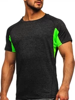 Tricou negru de training Bolf HM076