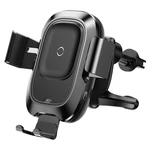 Držiak na mobil Baseus Wireless Charger Smart Vehicle Bracket Air Vent (WXZN-01) čierny držiak na mobilný telefón • do mriežky ventilátora • bezdrôtov