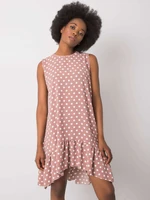 Női ruha Fashionhunters Polka Dot