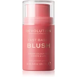 Makeup Revolution Fast Base tónovací balzám na rty a tváře odstín Baby 14 g