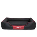 Pelíšek pro psa Reedog Black & Red Tommy - 3XL