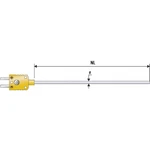 B + B Thermo-Technik K625 0150-10 ponorná sonda  -200 do +1100 °C  Typ senzora K