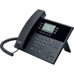 Auerswald COMfortel D-210 šnúrový telefón, VoIP handsfree, konektor na slúchadlá, optická signalizácia hovoru, PoE grafi