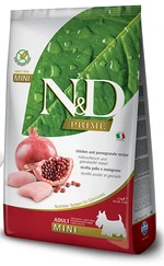 N&amp;D Dog Adult Mini Chicken/Pomegranate Grain-free - 2,5kg