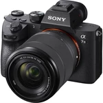 Digitálny fotoaparát Sony Alpha 7 III + 28-70 OSS čierny digitálny kompakt s výmenným objektívom • 24,2 Mpx snímač Exmor R CMOS • video 4K/25 fps • 8×