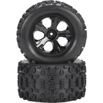 Kompletní kola XL Bull Reely RE-6549747 pro monster truck, 129 mm, 1:10, 1 ks, černá