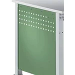 Manuflex ZB3350.6011 Boční panel pro univerzální standardní pracovní stoly, BxH 606 x 606 mm, pro stolní hloubka 800 mm