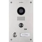 Wi-Fi, LAN domovní IP/video telefon DoorBird D202, nerezová ocel