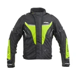 Pánská moto bunda W-TEC Brandon  S  černá-fluo žlutá