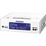 DAB+ rádiobudík Sangean DCR-89+, FM, bílá