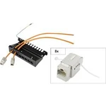 Síťový patch box Renkforce KS10, 8 portů, CAT 6A, 1 U