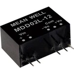 DC/DC měnič napětí, modul Mean Well MDD02N-05, 200 mA, 2 W, Počet výstupů 2 x