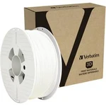 Vlákno pro 3D tiskárny Verbatim 55050, PETG plast, 1.75 mm, 1 kg, bílá