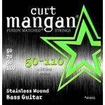 Curt Mangan 50-110 Sstainless Steel Wound Bass 42405 Struny Do Gitary Basowej