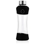 Equa Active sklenená fľaša na vodu Black 550 ml