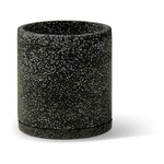 Čierny kvetináč Bonami Selection Terrazzo, ø 34 cm