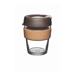 Cestovný hrnček s viečkom KeepCup Brew Cork Edition Almond, 340 ml